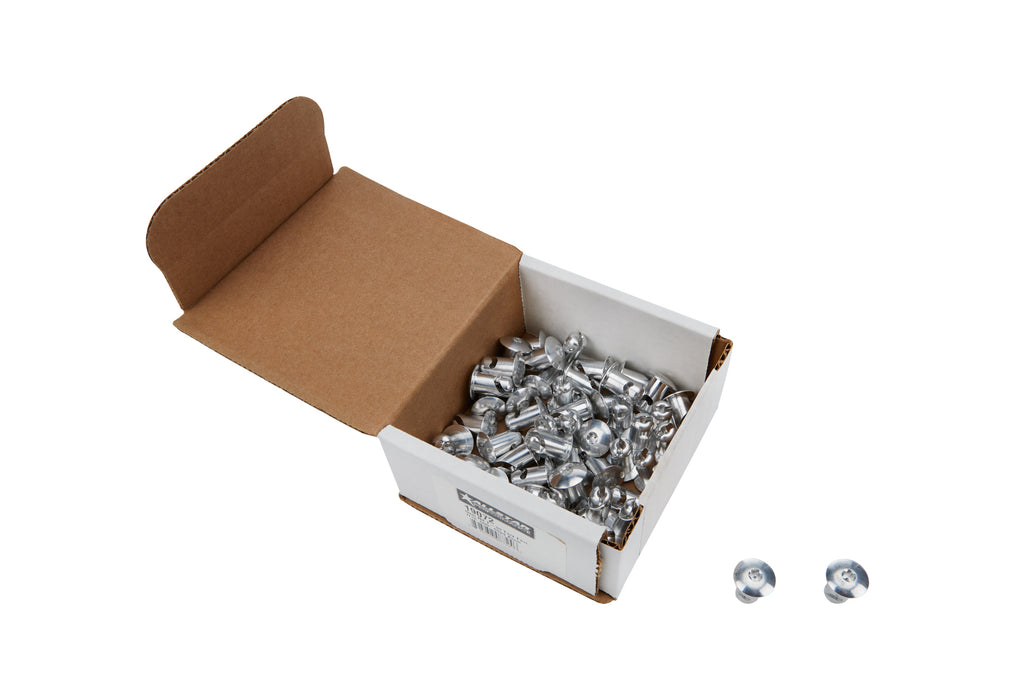 ALLSTAR PERFORMANCE 19072 Oval Hd T-30 Torx Fast. 7/16 .500in 50pk Alum
