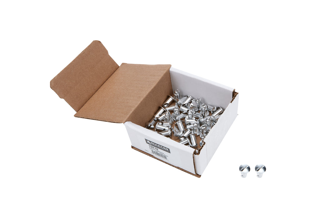 ALLSTAR PERFORMANCE 19278 Oval Hd Fasteners 5/16 .500in 50pk Alum