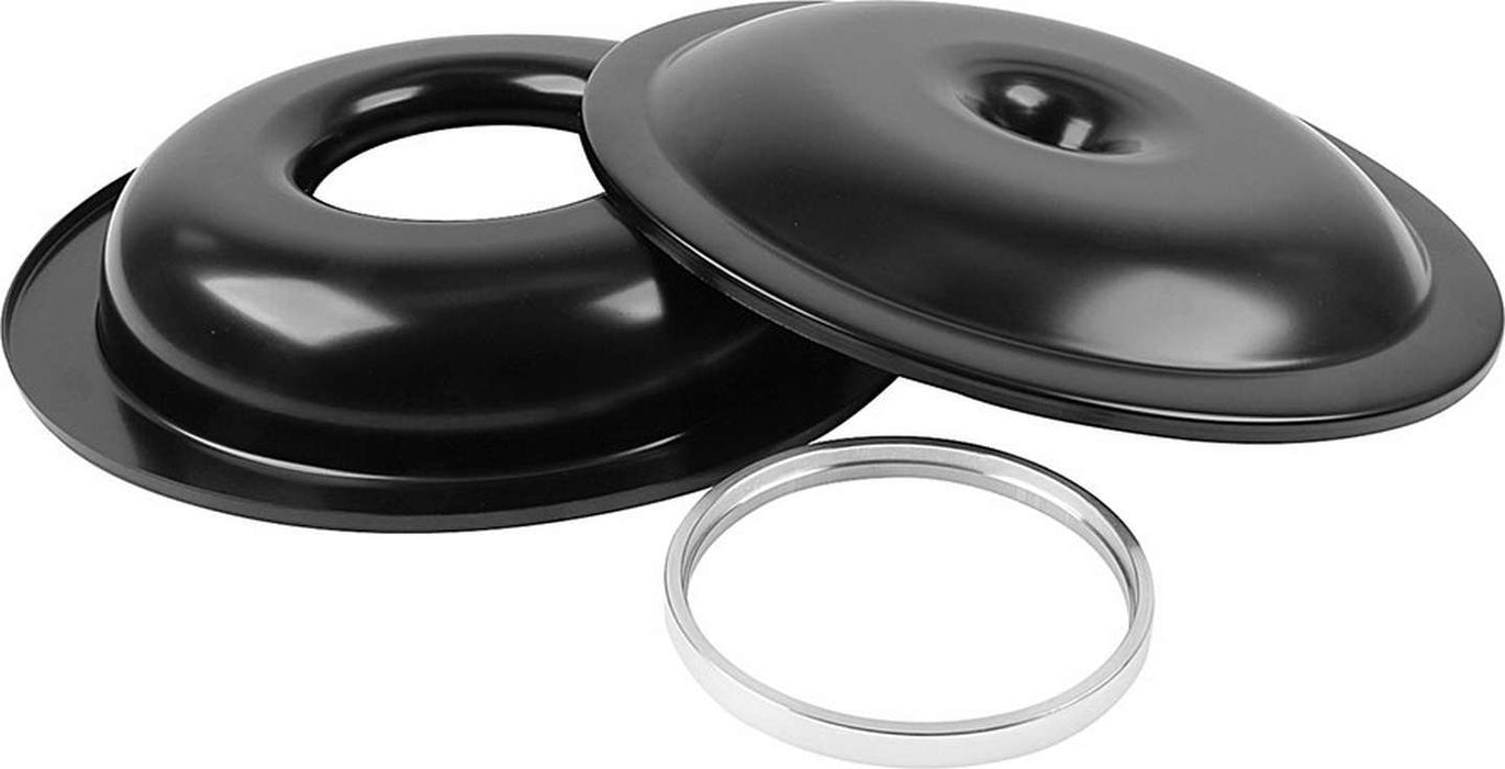 ALLSTAR PERFORMANCE 25901 LW 14in A/C Kit Black No Element 1/2in Spacer