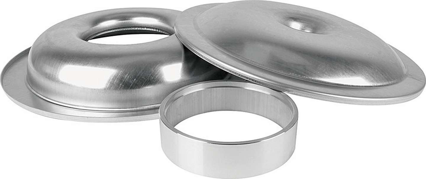 ALLSTAR PERFORMANCE 25904 LW 14in A/C Kit Plain No Element 1-1/2in Space