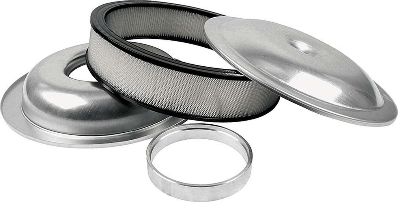 ALLSTAR PERFORMANCE 25910 LW 14in A/C Kit Plain 3in Paper Element
