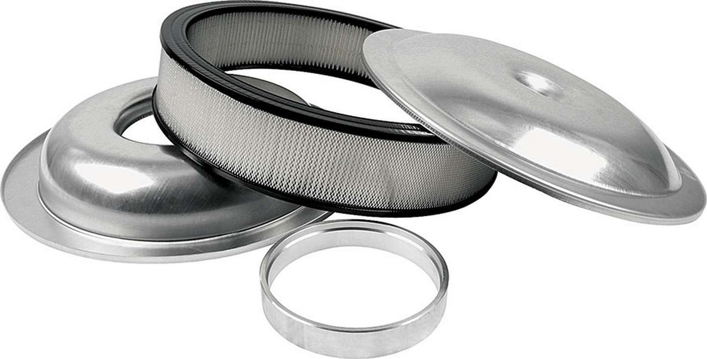 ALLSTAR PERFORMANCE 25912 LW 14in A/C Kit Plain 3-1/2in Paper Element