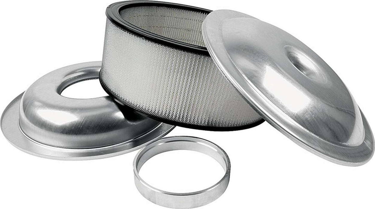 ALLSTAR PERFORMANCE 25916 LW 14in A/C Kit Plain 5in Paper Element