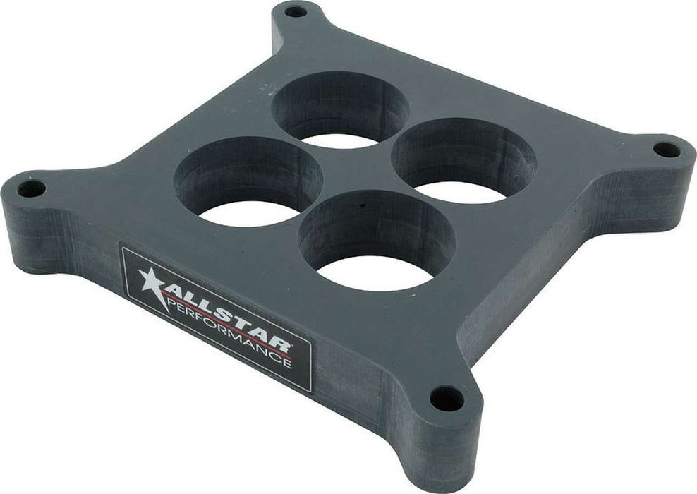 ALLSTAR PERFORMANCE 25984 Carb Spacer 4150 4 Hole 1.00in