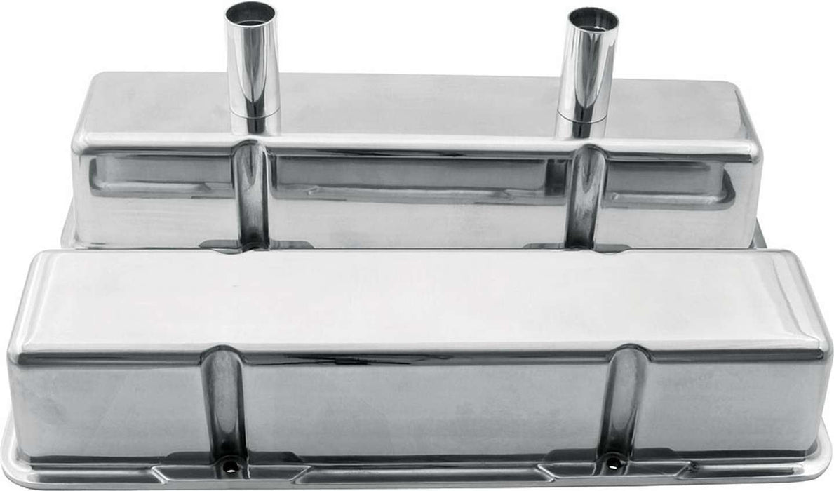 ALLSTAR PERFORMANCE 26139 Valve Covers SBC Alum w/Tubes