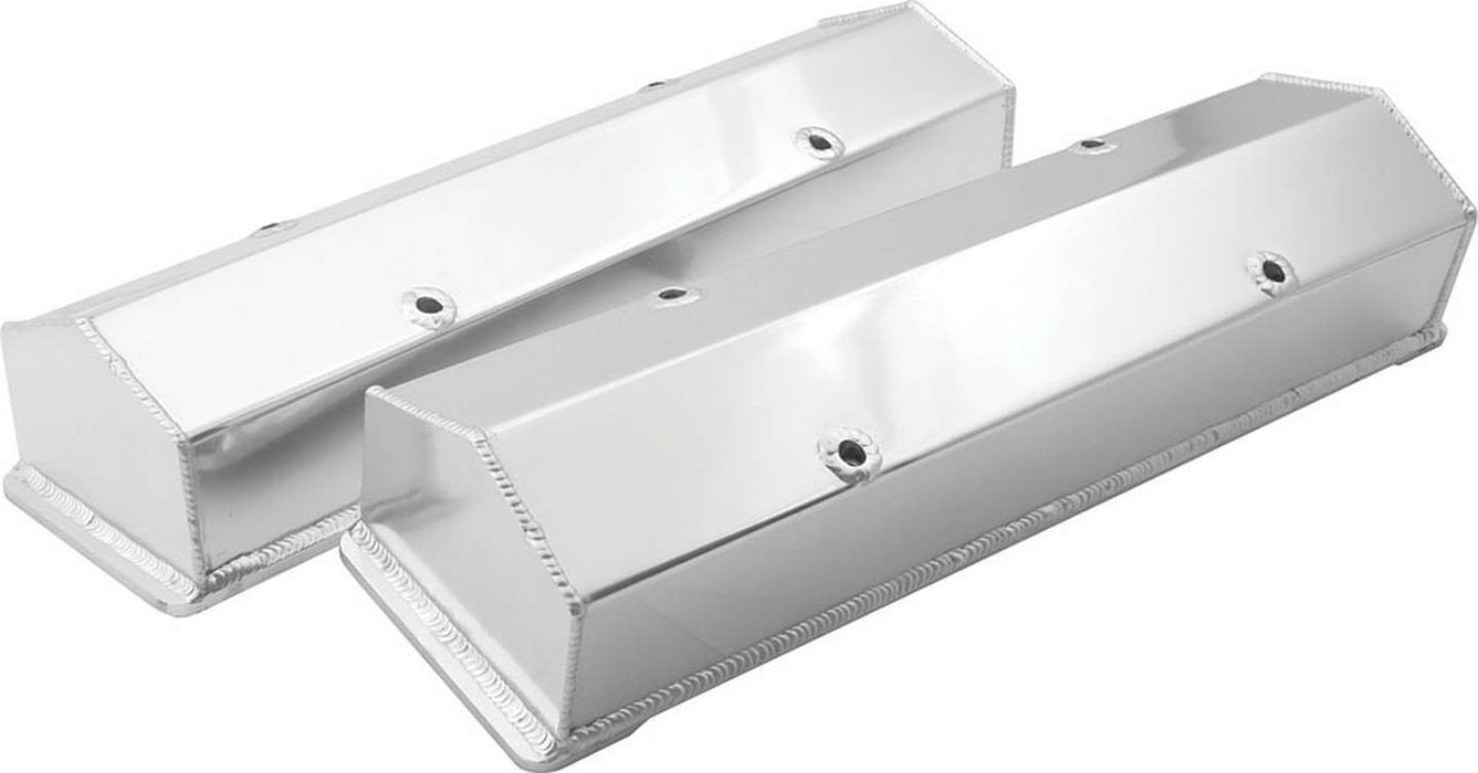 ALLSTAR PERFORMANCE 26170 Valve Covers SBC Fab Aluminum w/o Tubes