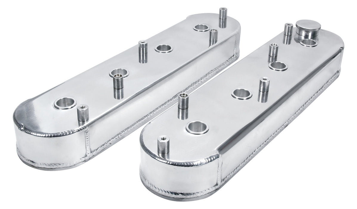 ALLSTAR PERFORMANCE 26211 Valve Covers LS Fab Aluminum w/ Coil Mount