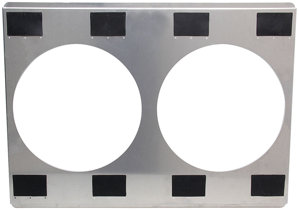 ALLSTAR PERFORMANCE 30064 Aluminum Fan Shroud 25-3/4x18-3/4 Dual 12