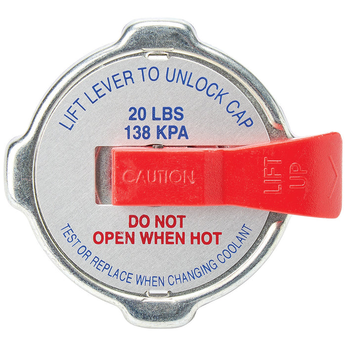 ALLSTAR PERFORMANCE 30130 Radiator Cap 18-22 PSI W/Lever