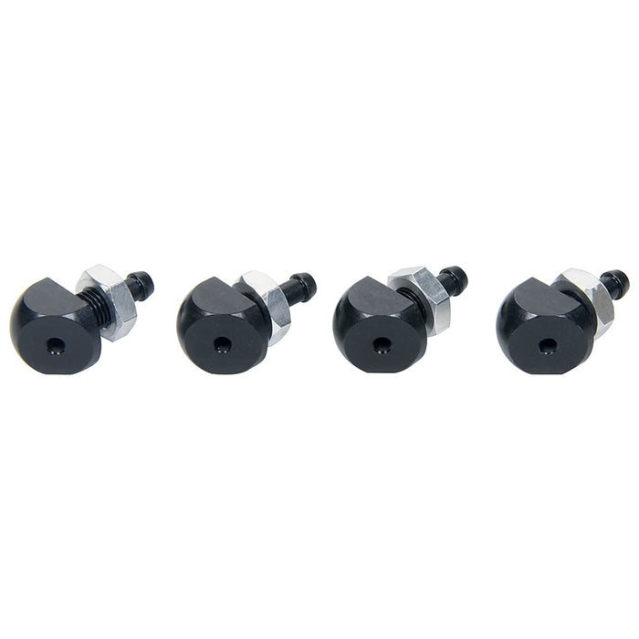 ALLSTAR PERFORMANCE 30178-4 Overflow Nozzle 1/4in Barb 4pk