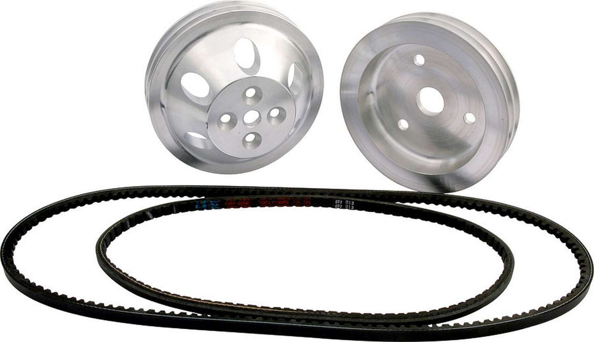 ALLSTAR PERFORMANCE 31082 1:1 Pulley Kit Head Mount PS