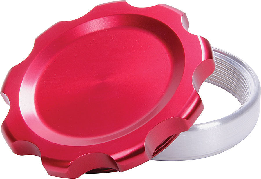 ALLSTAR PERFORMANCE 36176 Filler Cap Red with Weld-In Steel Bung Large ...