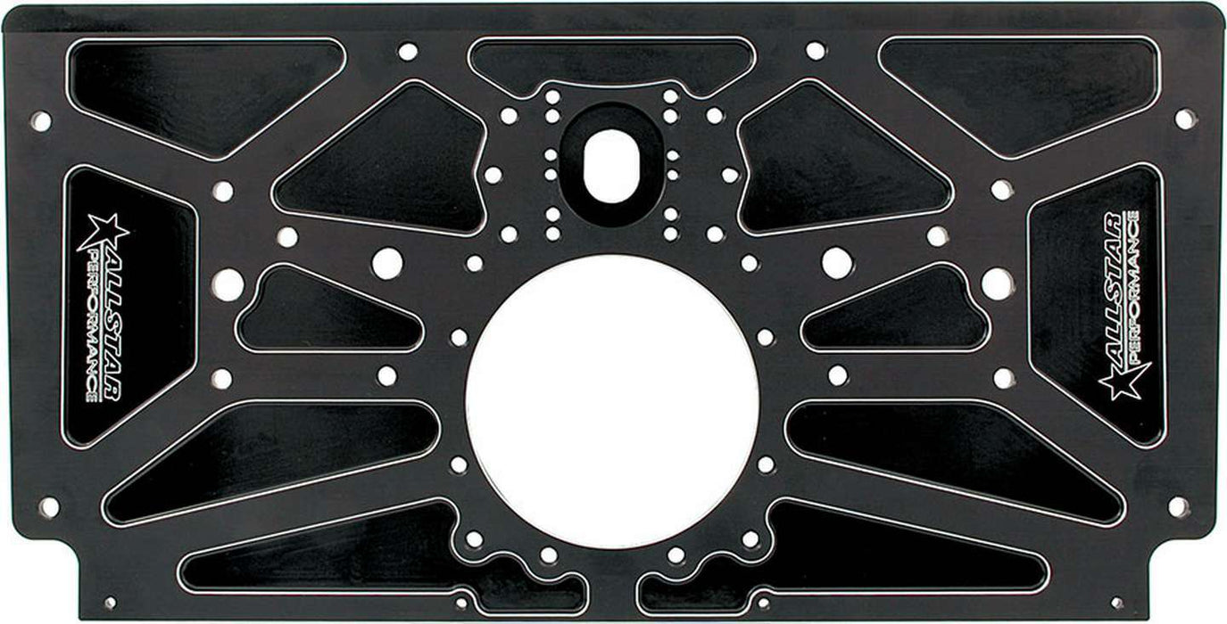 ALLSTAR PERFORMANCE 38126 Sprint Rear Motor Plate Black