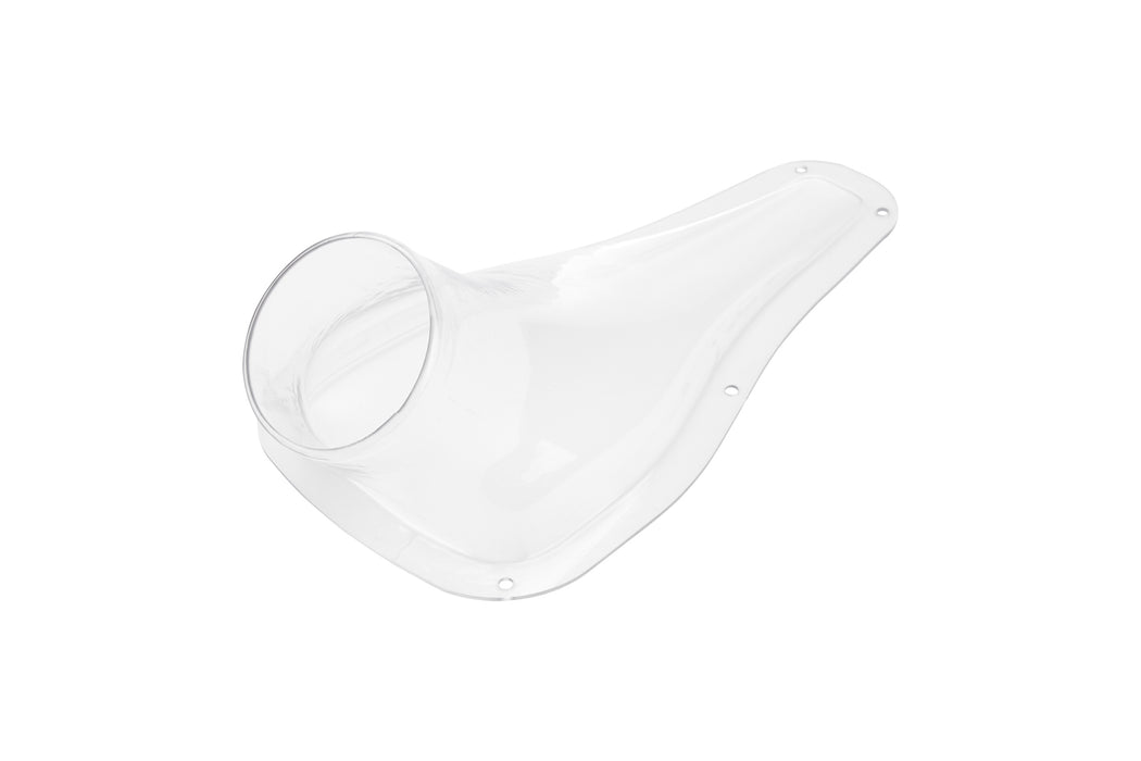 ALLSTAR PERFORMANCE 42143 Brake Duct Teardrop Clear Single Hole
