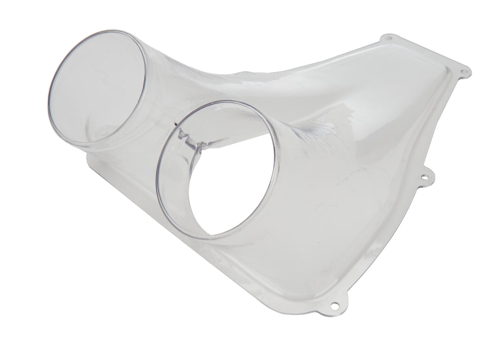 ALLSTAR PERFORMANCE 42144 Brake Duct Teardrop Clear Double Hole