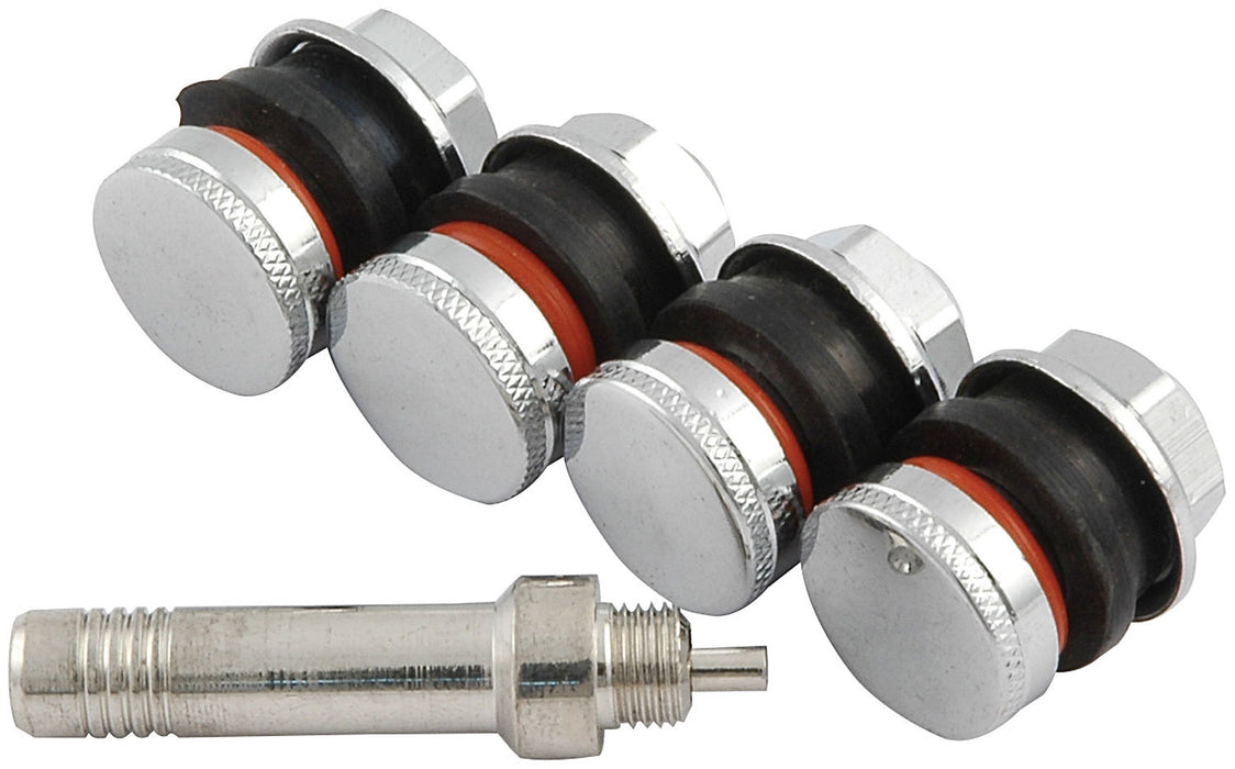 ALLSTAR PERFORMANCE 44137 Valve Stem Flush Mount 4pk