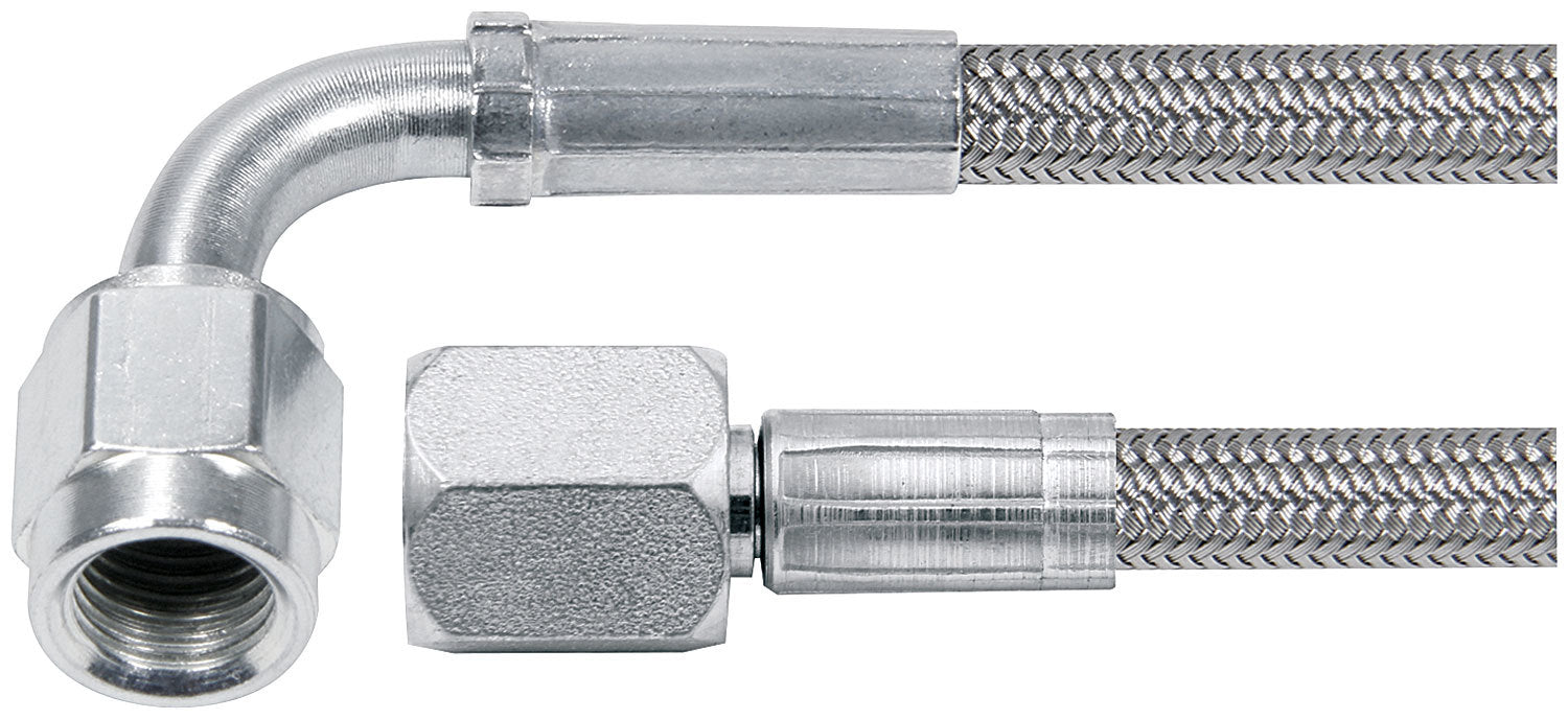 ALLSTAR PERFORMANCE 46404-24 24in #4 Line -4 Str/-4 90 Deg Tube Style