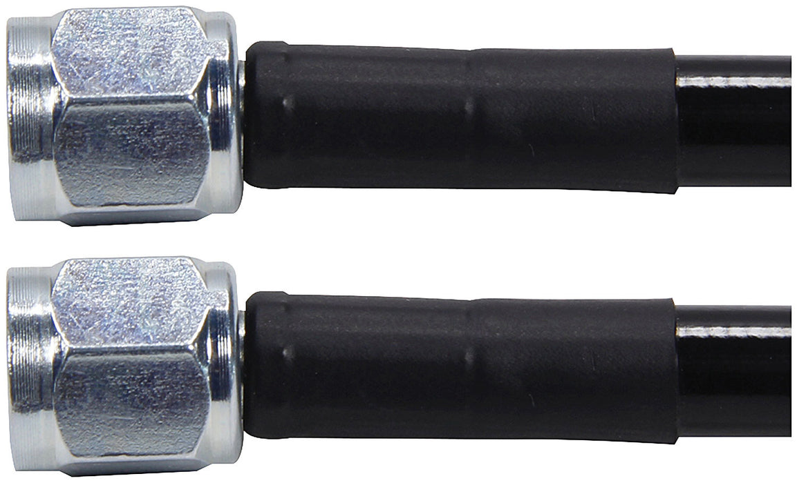 ALLSTAR PERFORMANCE 48430-36 Coated Braided Line 36in #3Hose -3Str/-3Str Steel