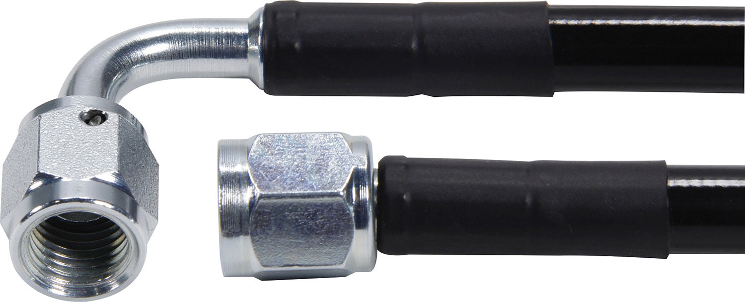 ALLSTAR PERFORMANCE 48434-48 Coated Line #3 Str to 90 Steel Ends 48in