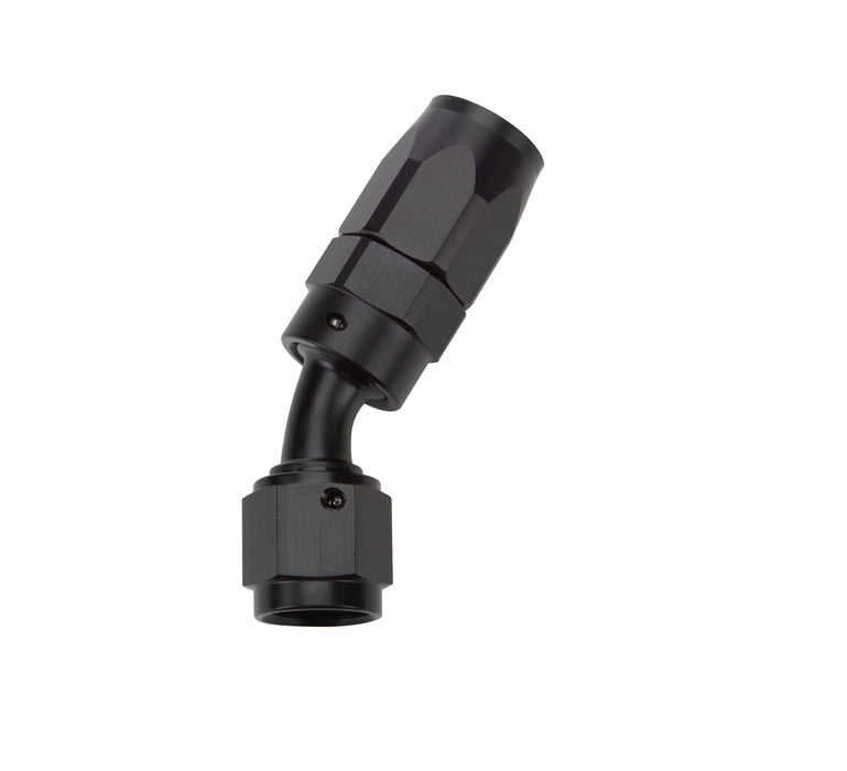 ALLSTAR PERFORMANCE 49322 Reusable Hose End Black 30 Deg Elbow -6