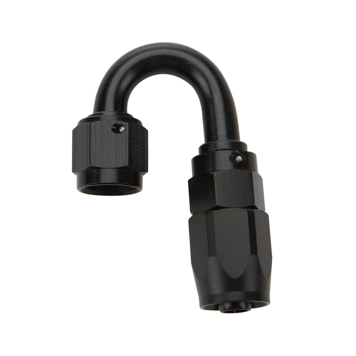 ALLSTAR PERFORMANCE 49385 Reusable Hose End Black 180 Deg Elbow -12