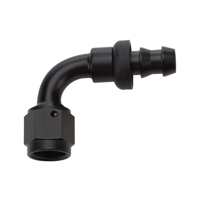 ALLSTAR PERFORMANCE 49453 Pushlock Hose End Black 90 Deg Elbow -8