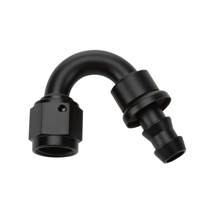 ALLSTAR PERFORMANCE 49474 Pushlock Hose End Black 150 Deg Elbow -10