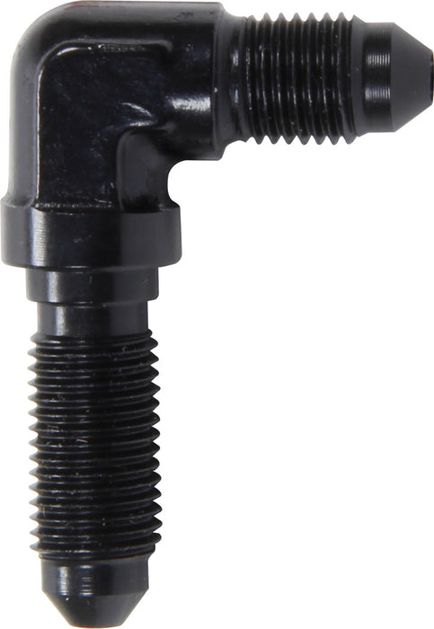 ALLSTAR PERFORMANCE 50094-10 90 Degree Bulkhead -3 Black 10pk