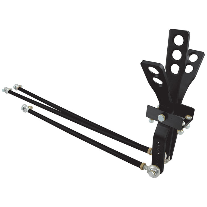 ALLSTAR PERFORMANCE 54112 3 Lever Shifter Black