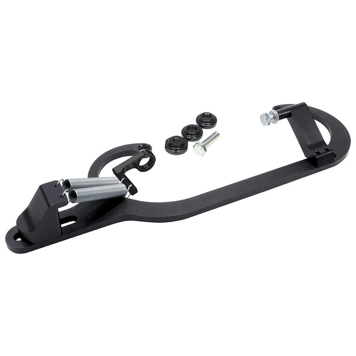 ALLSTAR PERFORMANCE 54185 Throttle Return Spring Bracket with Stop Black
