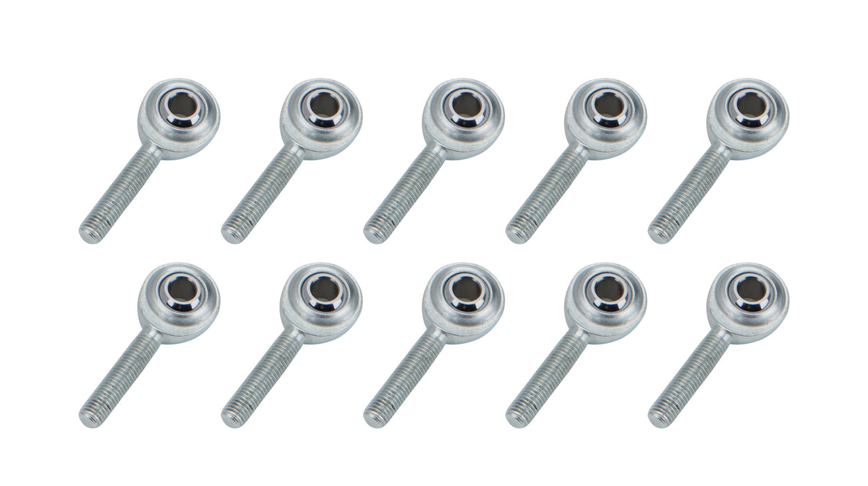 ALLSTAR PERFORMANCE 58004-10 Rod End RH 1/4 Male Steel 10pk
