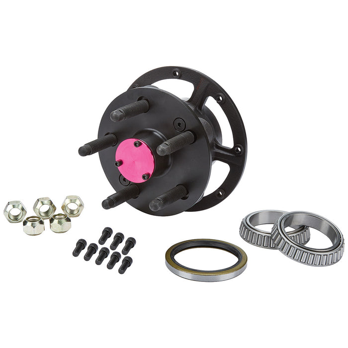 ALLSTAR PERFORMANCE 68807 5x4.75 Rear Hub Kit Steel 2.5