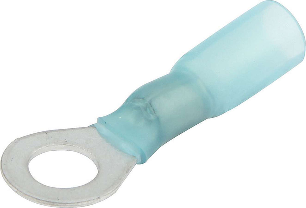 ALLSTAR PERFORMANCE 76074 Ring Terminal 1/4in Hole Heat Shrink 16-14 10pk