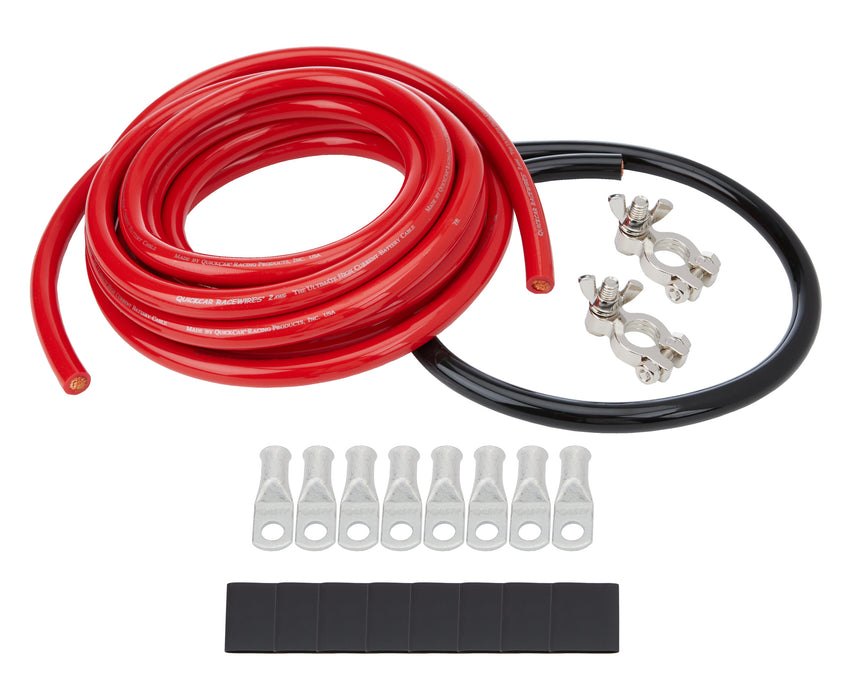ALLSTAR PERFORMANCE 76110 Battery Cable Kit 2 Gauge 1 Battery