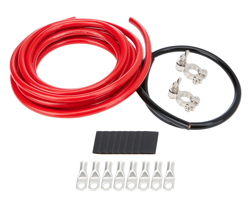 ALLSTAR PERFORMANCE 76114 Battery Cable Kit 4 Gauge 1 Battery