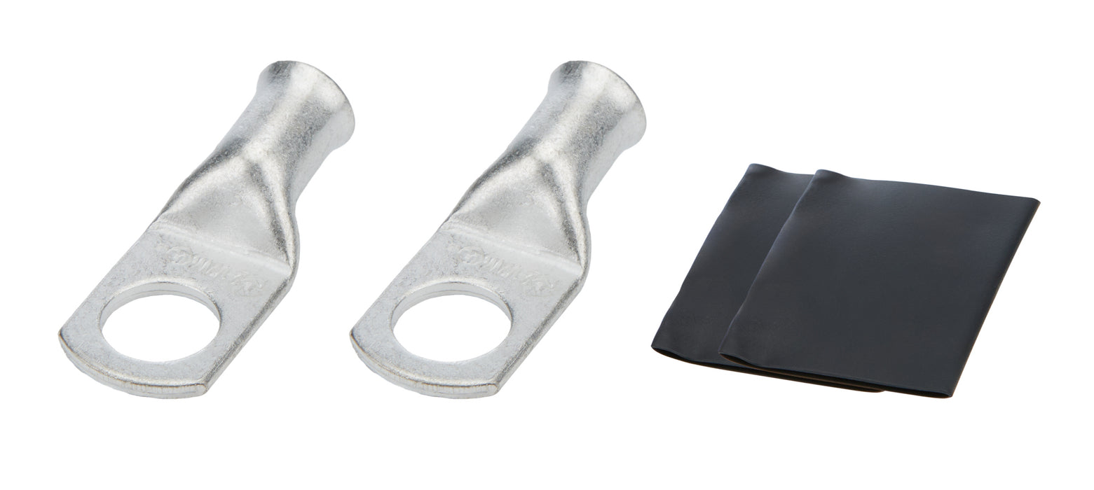 ALLSTAR PERFORMANCE 76128 Ring Terminals 2 Gauge 1/2in Hole
