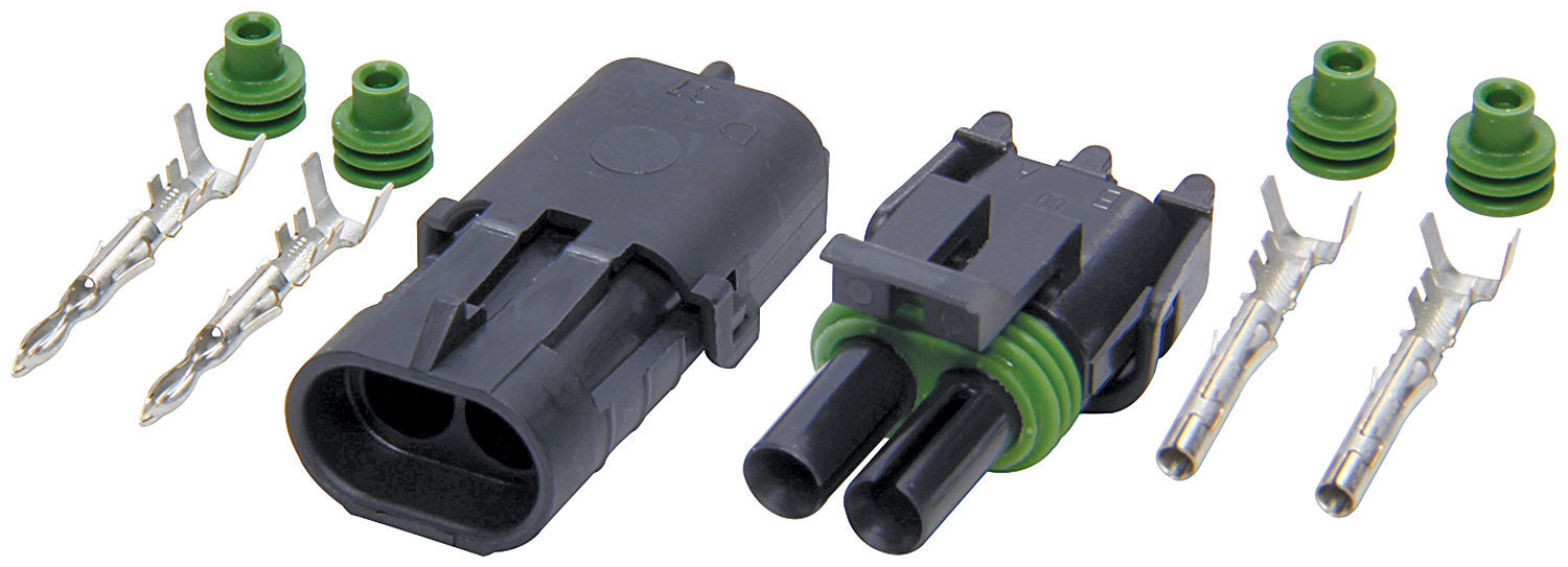 ALLSTAR PERFORMANCE 76266 2-Wire Weather Pack Connector Kit