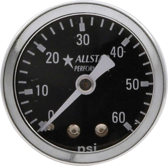 ALLSTAR PERFORMANCE 80214 1.5in Gauge 0-60 PSI Dry Type