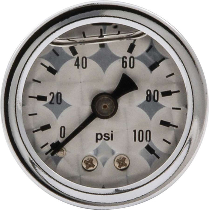 ALLSTAR PERFORMANCE 80226 1.5in Gauge 0-100 PSI Turned Face Discontinued
