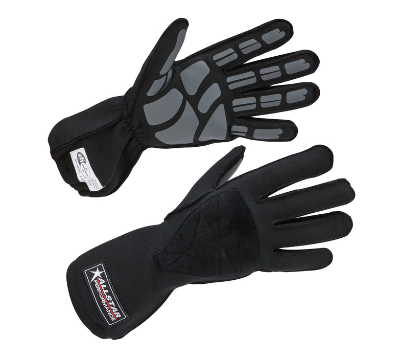 ALLSTAR PERFORMANCE 916014 Driving Gloves SFI 3.3/5 Outseam D/L Large