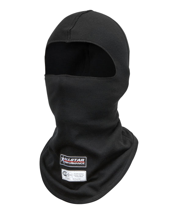 ALLSTAR PERFORMANCE 923214 Head Sock SFI 3.3 D/L Black