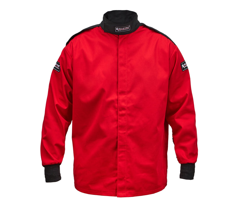ALLSTAR PERFORMANCE 931174 Driving Jacket SFI3.2A/1 S/L Red Large