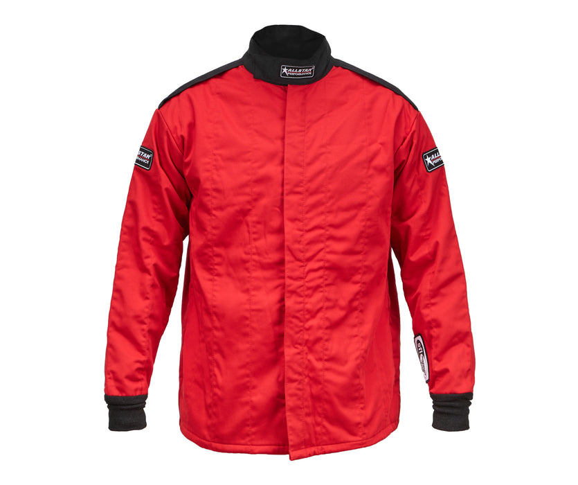 ALLSTAR PERFORMANCE 935171 Driving Jacket SFI3.2A/5 M/L Red Small