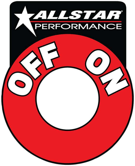 ALLSTAR PERFORMANCE 99045 Decal for Battery Disconnect Switch