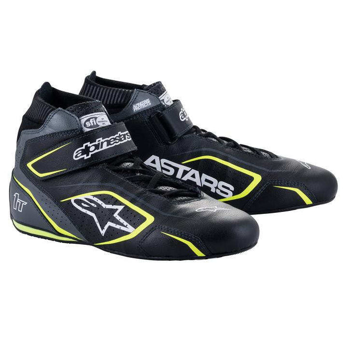ALPINESTARS USA 2710122-1055-8 Shoe Tech-1T V3 Black / Flu Yellow Size 8