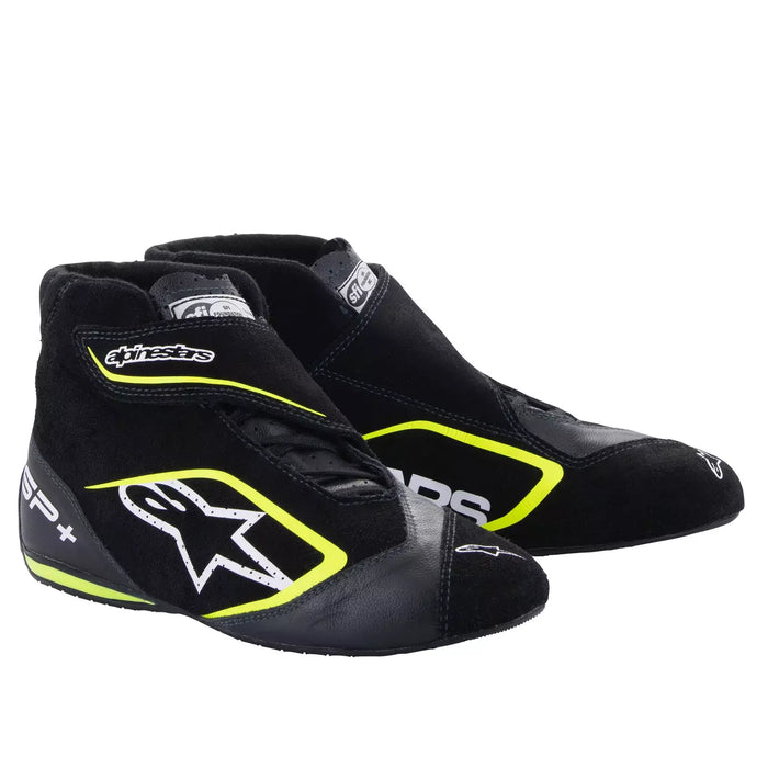 ALPINESTARS USA 2710823-155-12 Shoes SP+ Black / Yellow Flou 12