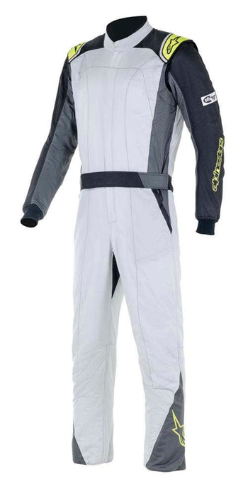 ALPINESTARS USA 3352822-1950-50 Suit Atom Silver Flu/Yel Small / Medium