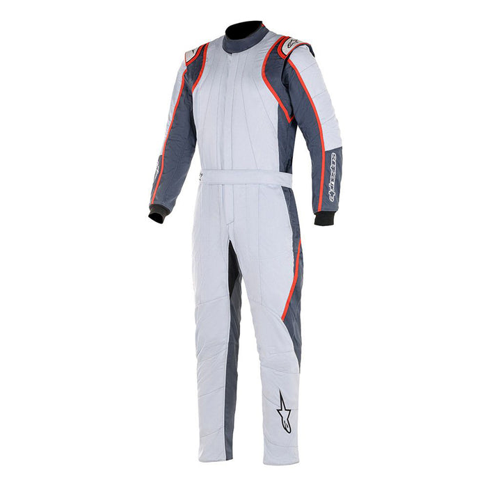 ALPINESTARS USA 3355121-1913-64 Suit GP Race V2 Silver / gray Red XX-Lrg / 3X-Lrg