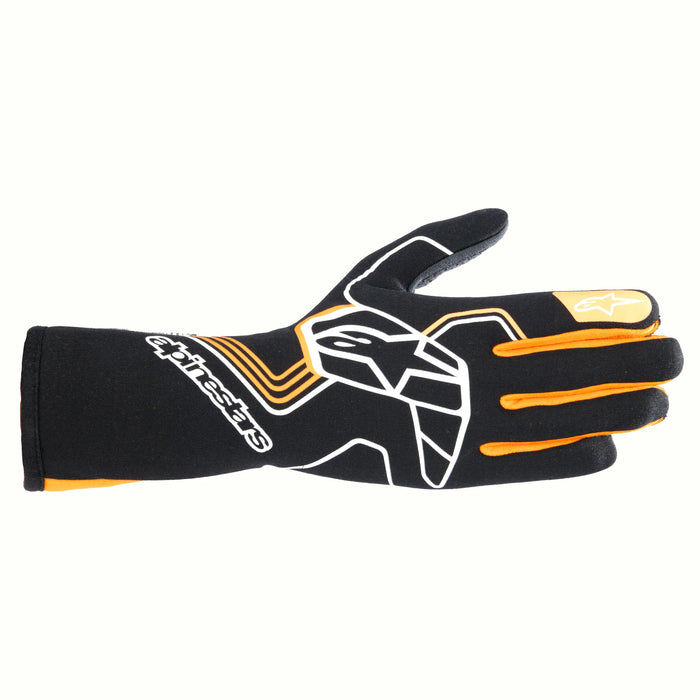 ALPINESTARS USA 3552024-156-XXL Glove Tech-1 Race V4 Black / Flou Org XX-Lrg