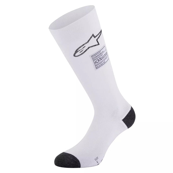 ALPINESTARS USA 4704323-20-L Socks ZX V4 White Large